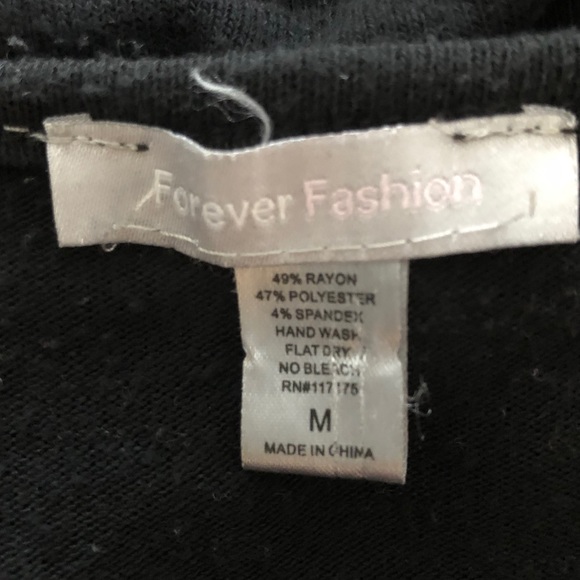 Misses Flower appliqué scoop neck sweater - Picture 5 of 5